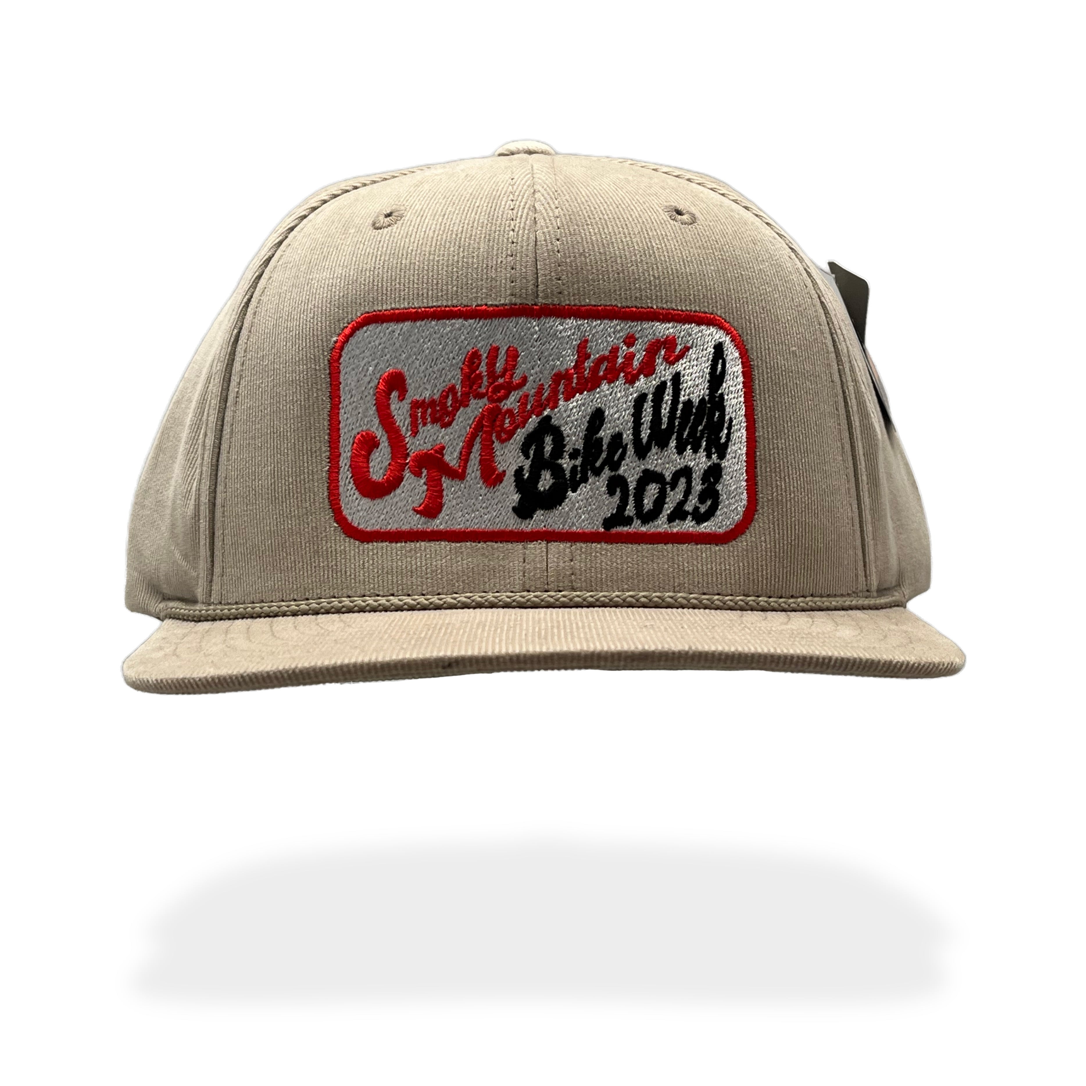 BD118 -  Bike Week Patch hat – Khaki