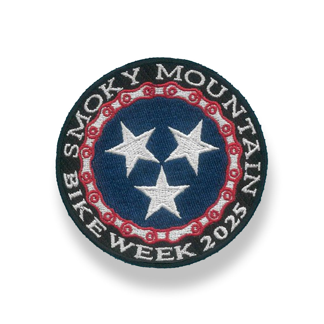 Chain Ring Tri Star Patch