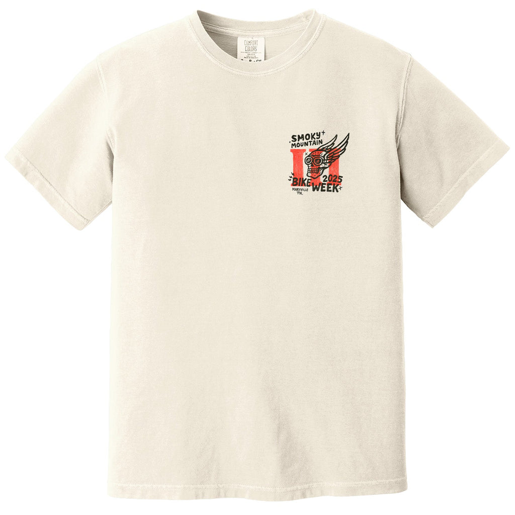 BikeWeek Skull tee