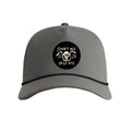 Willie Grey Hat Patch